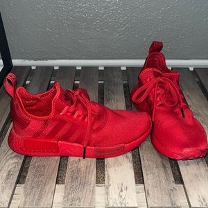 Adidas NMD_R1 - Women’s Adidas NMD - All Red